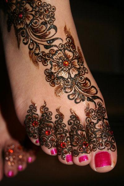 art corporel au henné 3