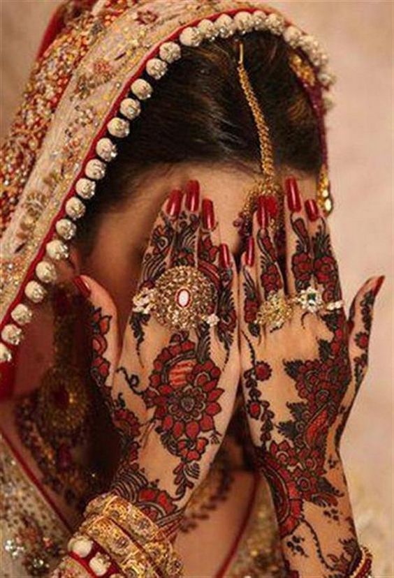 indian wedding henna designs